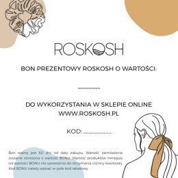 Bon prezentowy ROSKOSH - 160