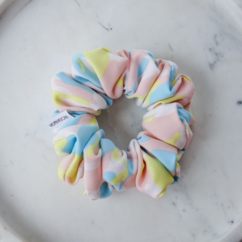 Scrunchie pastelowe moro Scrunchie pastelowe moro