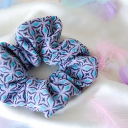 Gumka do włosów turkusowe rąby