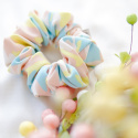 Scrunchie pastelowe moro