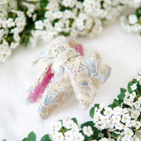 Klamra do włosów koronka