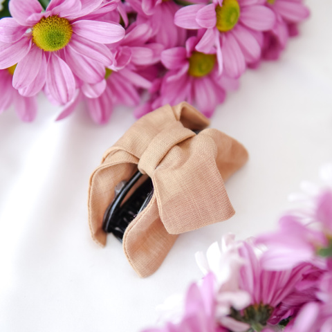 Klamra do włosów wiskozowa koral